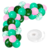 Arco Decorativo 35 Globos Verde + Cinta + Confetti Cumple