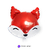 Globo Figura Zorrito Cabeza 18"
