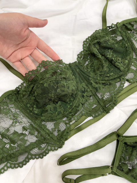 Conjunto Sophia Verde Floresta - comprar online