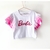 Blusa de tule Infantil - BARBIE