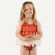 Maiô laranja Princesa da Ilha na internet