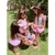 Maiô Lili Especial Páscoa - Branco e Rosa - Tutus Lovers