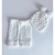 Kit Touca e Polaina - Off White na internet