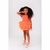 Vestido de Tutu July Laranja