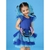 Kit Stitch Tutu + Bolsa Azul