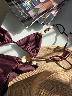 Biquini Sancho bordô - comprar online