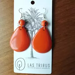 ER100- Brinco Aiyra em Jarina, Açaí - Las Tribus Biojoias