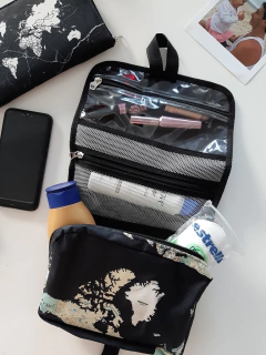 Organizador de viaje mapamundi