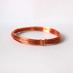 ARAME DE ALUMÍNIO LISO 0.7MM - COBRE - comprar online