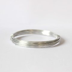 ARAME DE ALUMÍNIO LISO 0.7MM - PRATA - comprar online
