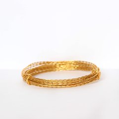 ARAME METÁLICO TORCIDO - OURO - comprar online