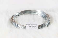 Arame para ARTESANATO Galvanizado nº 18 c/ 10 metros.
