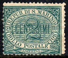 00028 San Marino 1 Numeral N (b)