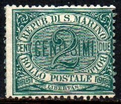 00076 San Marino 1 Numeral N (b)