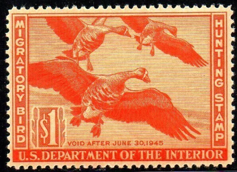 00079 Selos de Licença de Caça aos Patos RW 11 NN