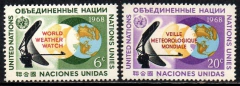 00148 Nações Unidas 182/83 Meteorologia Radar NNN