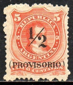 00447 Argentina 42 Rivadavia Sobretaxado N (a)