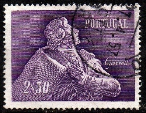 00448 Portugal 838 Escritor Garret U (a)