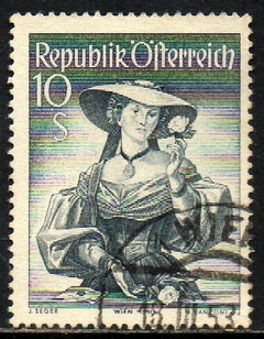 00518 Áustria 754A Trajes Regionais U (c)