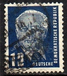 00656 Alemanha Oriental DDR 70 Presidente Pieck U