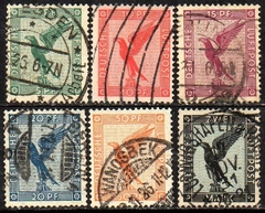 00677 Alemanha Reich Aéreos 27/31 + 33 Águia Estilizada U