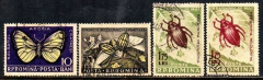 00726 Romênia 1461/64 Borboletas Insetos U