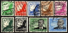 01057 Alemanha Reich Aéreos 43/45 + 47/49 + 51/53 Águia Real Zeppelin U