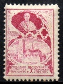 01093 Bélgica Cinderela Pour les Multiles Cardeal Mercier N