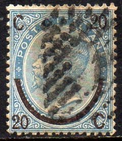 01222 Itália 22 Victor Emmanuel com sobretaxa U