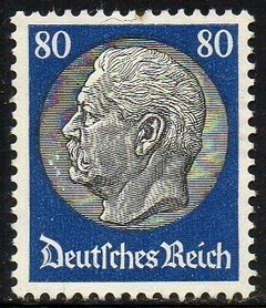 01322 Alemanha Reich 460 Presidente Hindenburg N