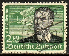 01364 Alemanha Reich Aéreos 52 Otto Lillienthal Avião Antigo U (k)