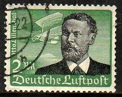 01364 Alemanha Reich Aéreos 52 Otto Lillienthal Avião Antigo U