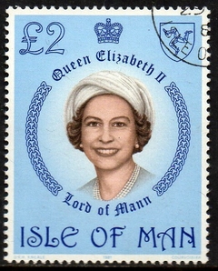 01420 Man 191 Retrato Rainha Elizabeth U