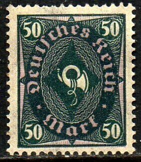 01472 Alemanha Reich 203 Corneta Postal NNN