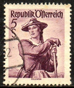 01605 Áustria 754 Trajes Regionais U