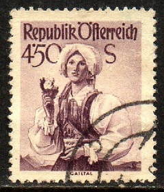 01617 Áustria 807 Trajes Regionais U (a)