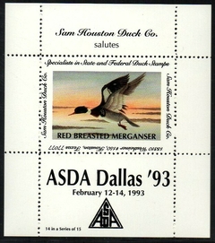01775 EUA Souvenir Exposição Caça aos Patos ASDA 93 NNN