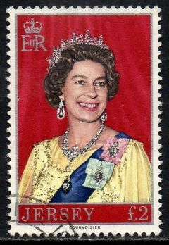 01784 Jersey 166 Rainha Elizabeth U