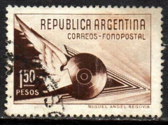 01966 Argentina 411 Serviço Fonopostal U (a)