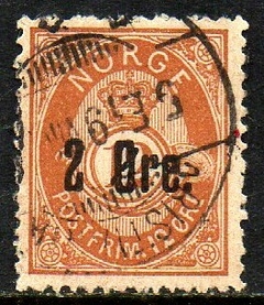 01982 Noruega 45 Numeral U
