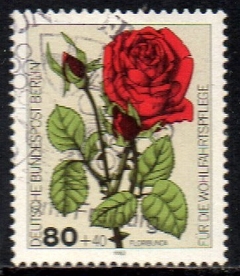 02023 Alemanha Berlin 643 Flores Rosas U
