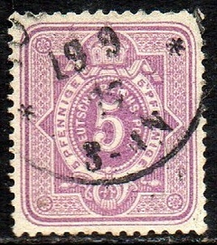 02222 Alemanha Reich 31 Numeral U (a)