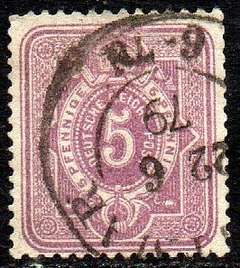 02222 Alemanha Reich 31 Numeral U (b)