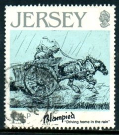 02232 Jersey 383 Pinturas de Blampied U