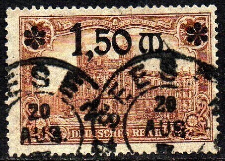 02343 Alemanha Reich 117 Central dos Correios U (c)