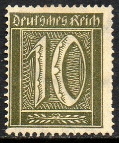 02358 Alemanha Reich 161 Numeral N