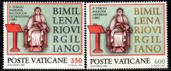 02373 Vaticano 706/07 Bimilenário Virgiliano NN