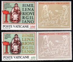 02389 Vaticano 706/07 Bimilenário Virgiliano NNN