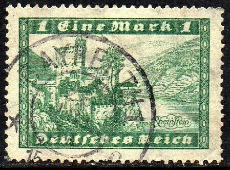 02400 Alemanha Reich 355 Castelo de Rheinstein U