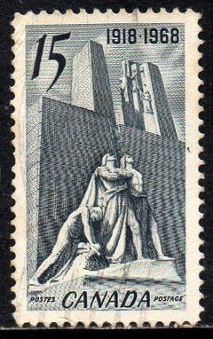 02434 Canada 407 Armistício de 1918 Monumento U (a)
